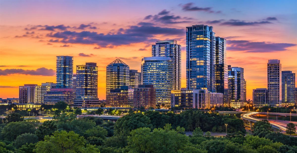 Reston skyline